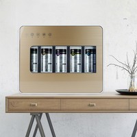 Filtre à eau UF à 5 étages, 10 pouces, charbon de coque de noix de coco, système UF alcalin, meilleurs filtres à eau domestiques