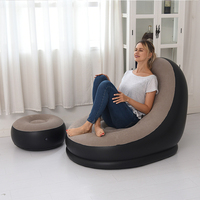 Canapé gonflable de salon en PVC, fauteuil paresseux de haute qualité pour adultes ou enfants, prix d'usine