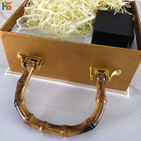 Kotak Hadiah Pernikahan Magnetik Beludru Taman Misterius Bahan Bambu Daur Ulang Laminasi Matt Embossing Kemasan Liburan Meriah