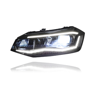 Accessori per Fari Auto KGKB per <span class=keywords><strong>VW</strong></span> Polo 2019-2024, Upgrade <span class=keywords><strong>LED</strong></span> con Effetto di Avvio, Proiettore per Fari Auto con Effetto di Avvio - Product Image 3