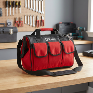 TTAKE Heavy Duty Reinforced Fabric <b>Tool</b> Storage <b>Backpack</b> Waterproof Nylon and Polyester Customized OEM/ODM Waist Bag - Product Image 3