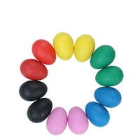 Wholesale Orff Percussion Instrument Montessori Toy Colorful Plastic Maraca Egg Shakers Musical Instrument Tool Toys Educational