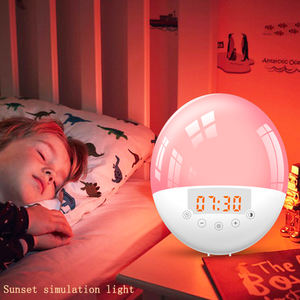 Réveil au lever du soleil Réveil avec <span class=keywords><strong>radio</strong></span> FM Nature Sounds - Product Image 5