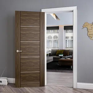 Skyland Commercial Building Apartment House Room Interior Door Panel Interior Room MDF Main Doors For Houses