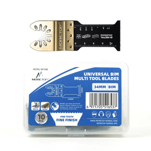 <span class=keywords><strong>Lame</strong></span> multi-outils bi-métal 34x51mm pour la découpe du bois, du plastique et du métal, scie <span class=keywords><strong>oscillante</strong></span> universelle, coupe-clous, remplacement, vente en gros, lot en vrac - Product Image 2