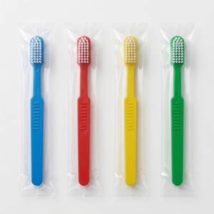 Spazzolino da denti portatile monouso ecologico senza acqua per campeggio, aereo, viaggi d'affari - Product Image 2