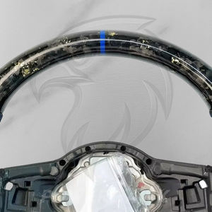 Volant en fibre de carbone haute performance, nouveau, compatible avec VW Golf 6/7/7.5/8 MK5/MK6/MK7/MK8 GTI R Polo pour Jetta Scirocco - Product Image 3