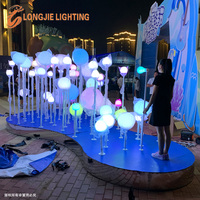 Lampe led pour l'extérieur, ampoule électronique intelligente Interactive, programmable, ip65, led, lm6m W:3M, dmx