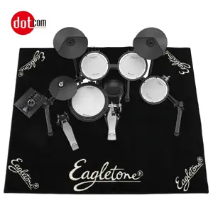 Groothandel Logo Tapijt Antislip Mat Custom Drumtapijten