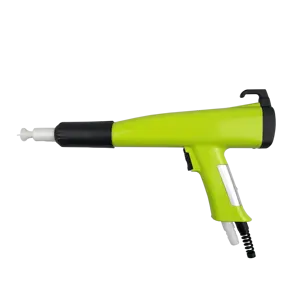 KFB Chine fabrication professionnelle mini pistolet revêtement en poudre à vendre jaune et vert