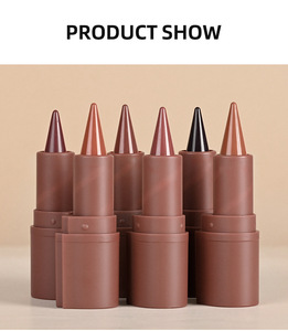 Crayon à lèvres mat Lakerain Beauty, crayon à lèvres velours noir brun, imperméable, non collant, <span class=keywords><strong>maquillage</strong></span> pour le contour des lèvres - Product Image 2