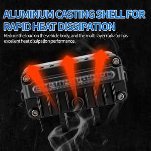 LELANPU <span class=keywords><strong>Mini</strong></span> Motowolf Accessoires <span class=keywords><strong>Moto</strong></span> Projecteur Laser LED 2 Lentilles pour <span class=keywords><strong>Moto</strong></span> et Camion, Feux de Travail et Feux de Croisement - Product Image 3