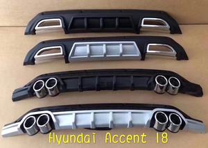 Phụ tùng ô tô, bộ khuếch tán cản sau dành cho <span class=keywords><strong>Hyundai</strong></span> <span class=keywords><strong>Accent</strong></span> đời mới 2018 - Product Image 4