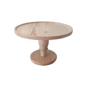 Support à gâteau en bois écologique pour la présentation de gâteaux, la pâtisserie et la décoration de cuisine - Product Image 4