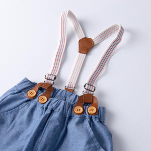 Vêtements formels pour enfants, combinaison pour nouveau-né, ensembles de pantalons en jean, fournisseur chinois - Product Image 5