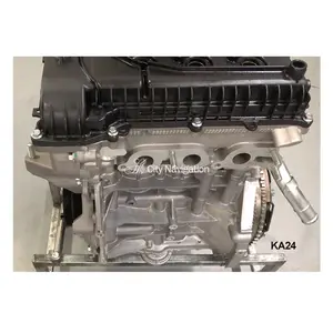 Asli baru bare mesin bensin silinder blok kepala silinder blok panjang Motor KA24 untuk Nissan