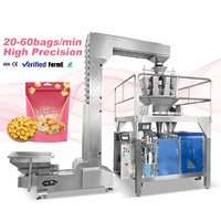 Machine d'emballage de sachets debout entièrement automatique avec une haute précision et une haute productivité pour les applications alimentaires et chimiques
