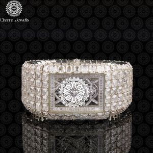 นาฬิกาข้อมือผู้ชาย Charm Luxury Fashion ตัวเรือนสแตนเลสสตีล ขนาด 40 มม. ระบบกลไกอัตโนมัติ พร้อมฟังก์ชั่นวันที่ สายแบบกดปุ่ม - Product Image 1