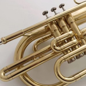 工厂批发Hameleon B平低音行进长号初级黄铜制成，用于乐队娱乐表演 - Product Image 2