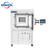 Four de traitement thermique par induction sous vide industriel 1700C pour composants de moteur, acier inoxydable, cœur PLC, capacité 200 kg/h