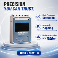 Detector de Metales Industrial de 1500M para Prospección Geológica, Localizador de Vetas Mineras, Detector de Minas Subterráneas, Precio