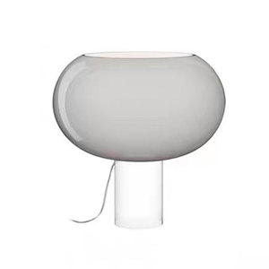 Lampe de chevet LED minimaliste nordique, style européen, verre acrylique, porcelaine, batterie 5V pour salon, modèle de chambre - Product Image 5