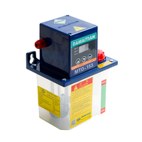 Sistema de lubricación MTO-153, bomba de engranajes eléctrica de 220V y 1.5L, máquina de grabado automática CNC con pantalla digital y tanque de combustible