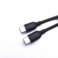 Cable de Carga Rápida USB-C Tipo C, Conductor de Cobre Puro, Revestimiento de Nailon, Blindaje Trenzado, Transferencia de Datos Metálica para Impresora Android