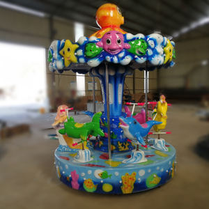 Nouveau design thème <span class=keywords><strong>de</strong></span> <span class=keywords><strong>la</strong></span> mer animal <span class=keywords><strong>de</strong></span> mer 36 sièges carrousel merry go round en vente - Product Image 4