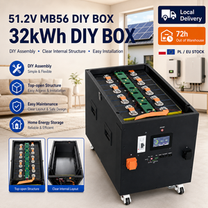 EU STOCK JK 300A V19 BMS 16s 51.2V 30KWh MB56 <strong>Rechargeable</strong> LiFePO4 <strong>Battery</strong> Pack for 628Ah Lithium Ion <strong>Batteries</strong> Energy Storage - Product Image 2
