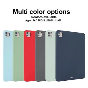 Mịn cảm ứng Silicone trường hợp máy tính bảng linh hoạt TPU bumper trường hợp đầy màu sắc cho iPad Pro 11 13 không khí 13 - Product Image 6