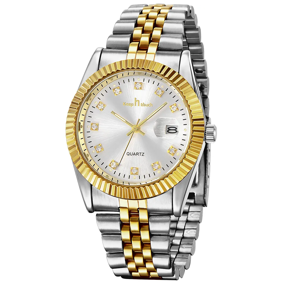 Men's watch brands luxury couple diamond watch