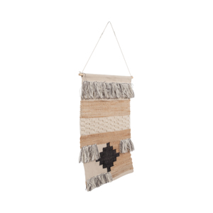 Decorazione da parete tessuta a mano con motivo geometrico, stile boho, per soggiorno e camera da letto - Product Image 2