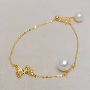 Pulsera de Perlas DIY de Plata S925 para Mujer, Personalizada, 5-10, Accesorios de Joyería, Pulseras con Dijes de Moda 3921 - Product Image 1