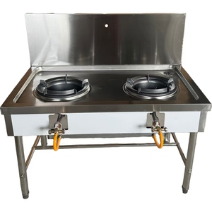 Victory เตาสเตนเลส2หัว kwali หม้อหุงข้าวรุ่น VCT ใช้แก๊สสำหรับอุปกรณ์ครัว - Product Image 2