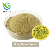 Poudre de protéines de haricot mungo 100% naturelle, concentrée et isolée, végétalienne