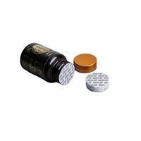 Joint de bouteille sensible à la pression en plastique PE à ouverture facile Doublure IHS Joint d'étanchéité en mousse PE Doublures de bouchon de bouteille en feuille d'aluminium