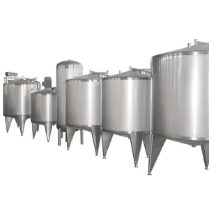 1000l-5000l Sus304 Ice Cream Aging Tanks With High Quality Ice Cream Mixing Tank