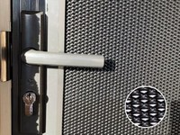 Malla de Alambre de Aluminio DVA de Alta Seguridad y Tecnología de Vanguardia para Protección de Puertas y Ventanas