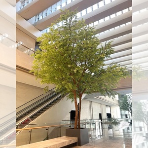 Arbre d'érable artificiel de 600 cm de haut, couronne de 420 cm, plante d'érable artificielle pour la décoration de jardins, parcs et paysages extérieurs - Product Image 2