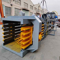 99% Recycling Rate Full-Automatic Horizontal Two Ram Baler Machine for Paper, Plastic Film, Iron Cans and Aluminum Cans
