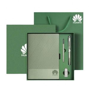 Coffret Cadeau d'Entreprise Personnalisé avec Logo : Carnet A5, Stylo et Journal – Idéal pour Événements Promotionnels - Product Image 1