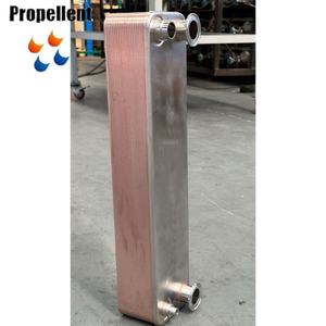 Lạnh R22, R407a, R410a ngưng sưởi ấm trung tâm Đồng brazed Tấm trao đổi nhiệt - Product Image 4