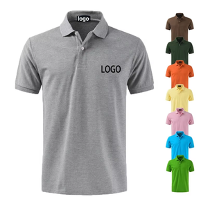Camiseta de Golf Personalizada para Hombre, con Logotipo Bordado e Impreso, de Seda/Algodón, con Patrón, de Alta Calidad, Lisa, Uniforme, Elegante - Product Image 1