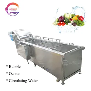 Commercial Electric Potato Washing Machine Vegetable Washing Machine For Food Process Industry