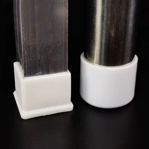 Patas de Goma Antideslizantes Blancas de PVC/NBR Ecológicas, Reductoras de Ruido, Resistentes a Arañazos, con Capacidad de Carga Personalizada, Redondas/Cuadradas, para Muebles - Product Image 6