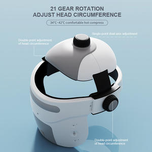 Productos de tendencia 2025 recién llegados masajeador de cuero cabelludo inteligente VIBRADOR ELÉCTRICO masaje de cabeza casco aliviar la fatiga de la cabeza dispositivo - Product Image 4