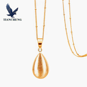 Collier <span class=keywords><strong>Bola</strong></span> Classique en Laiton Plaqué Or Rose à Effet Brossé Personnalisé pour Femmes Enceintes, Vente en Gros, Cadeau <span class=keywords><strong>de</strong></span> Fête - Product Image 2