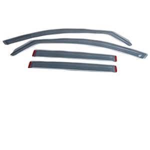 Deflectores de Ventana <span class=keywords><strong>ICBM</strong></span>, Visera Interior para Auto, Protección y Decoración, Acrílico PMMA Color Humo Oscuro para Audi A6 Wagon/Allroad C7 Tipo 4G - Product Image 3