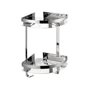 Mensola da bagno moderna <span class=keywords><strong>in</strong></span> <span class=keywords><strong>metallo</strong></span> <span class=keywords><strong>in</strong></span> acciaio inossidabile con montaggio a parete, mensola <span class=keywords><strong>per</strong></span> doccia, mensola <span class=keywords><strong>per</strong></span> bagno - Product Image 2